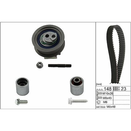 Ina Belt Drive Kit, Zd0445K ZD0445K